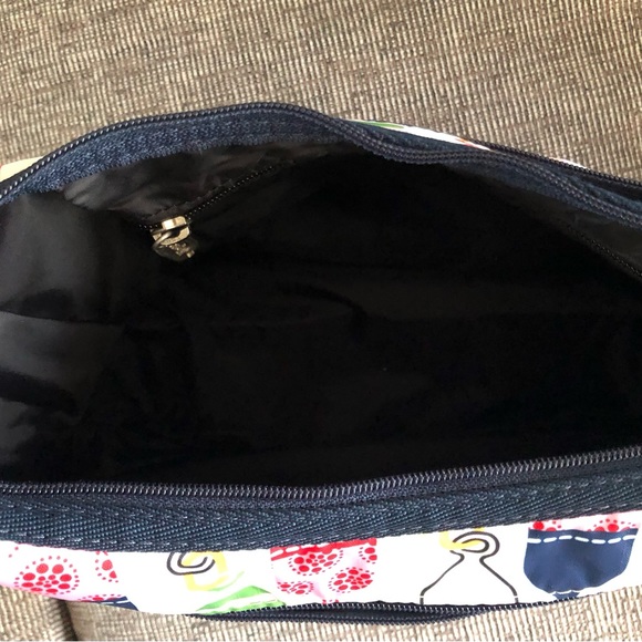 EUC LeSportsac Classic Hobo Bag in Nautical Buoy Pattern - Picture 3 of 7